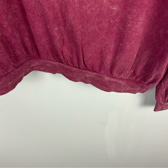 Free People We The Free 213 Pullover Tee Sweet Myrtle Size Small - Picture 5 of 11